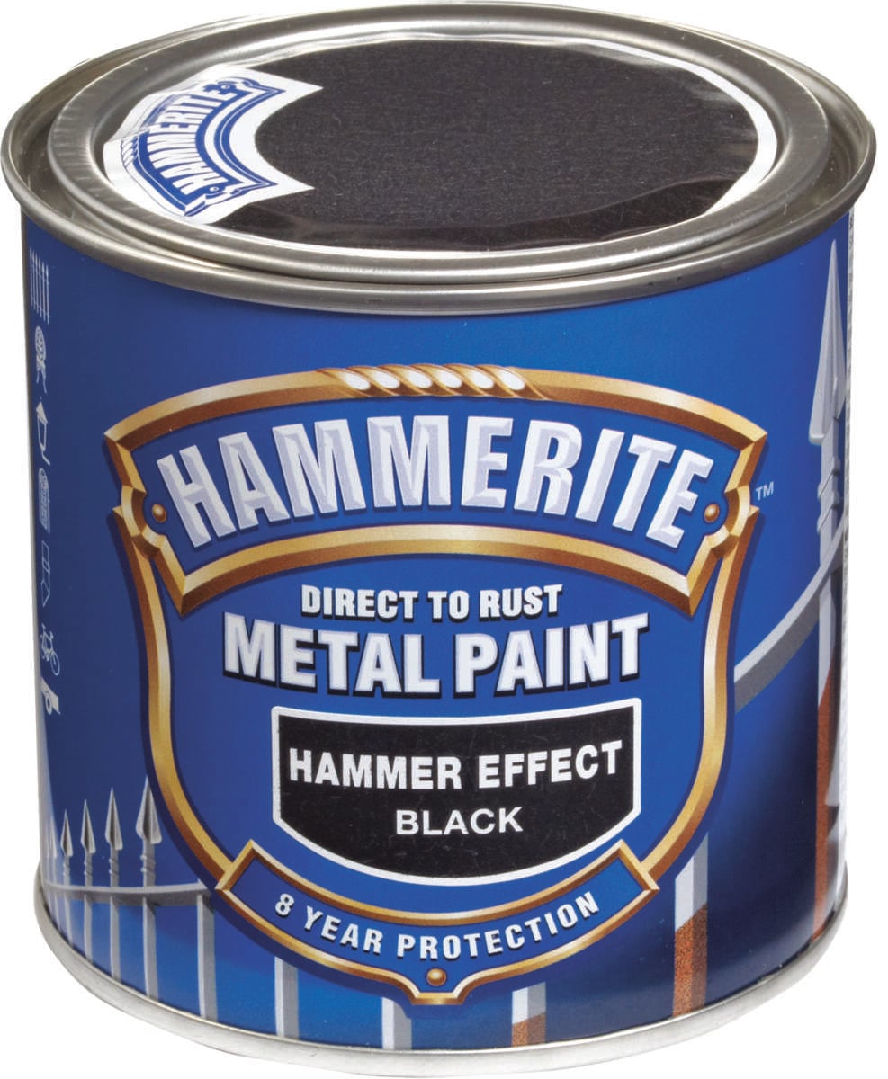 Hammerite effect finish