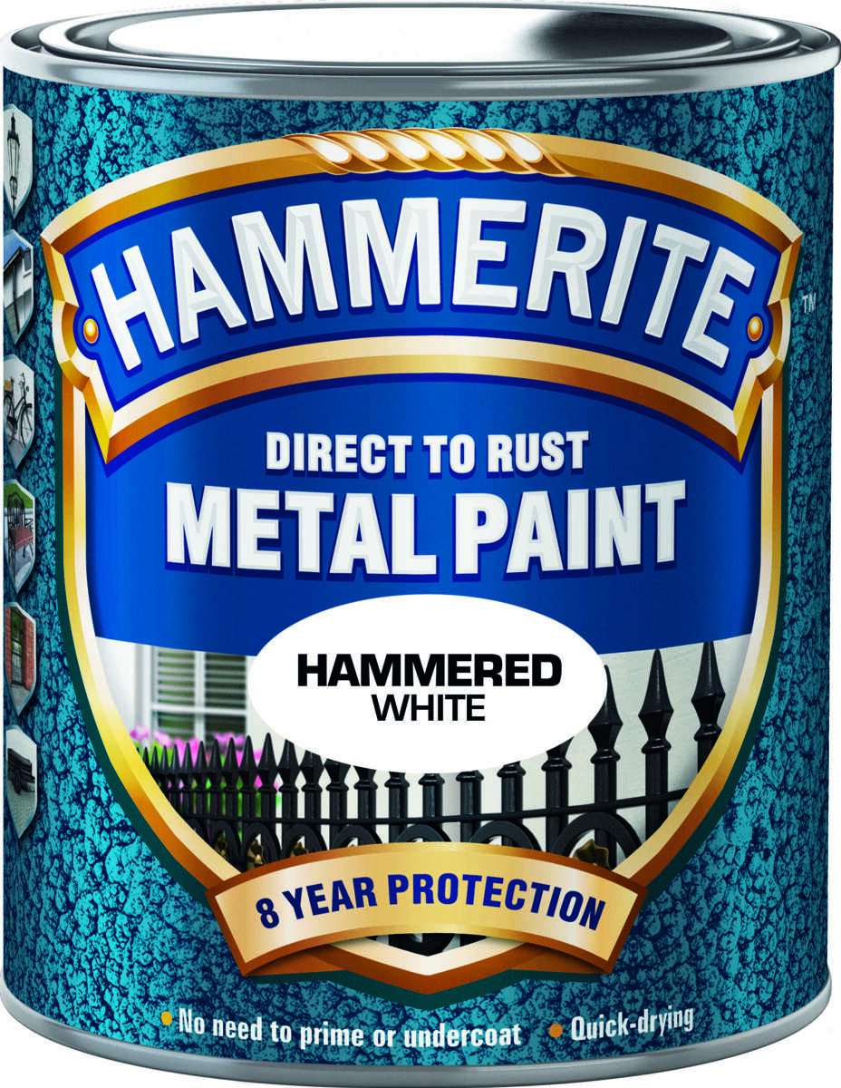 Hammerite effect finish