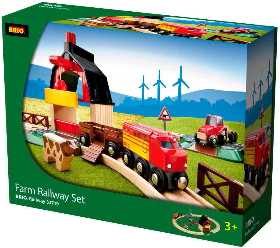 BRIO® Bondegård Togsett