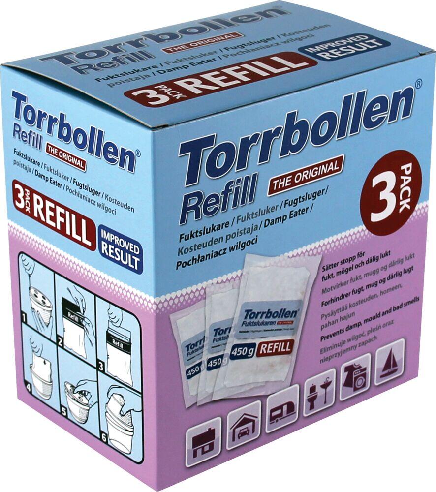 Torrball fuktsluker refill 3-pk
