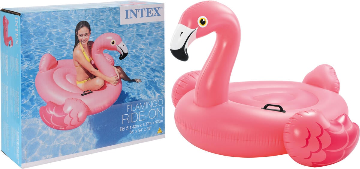 Intex Ride-On Flamingo badeleke