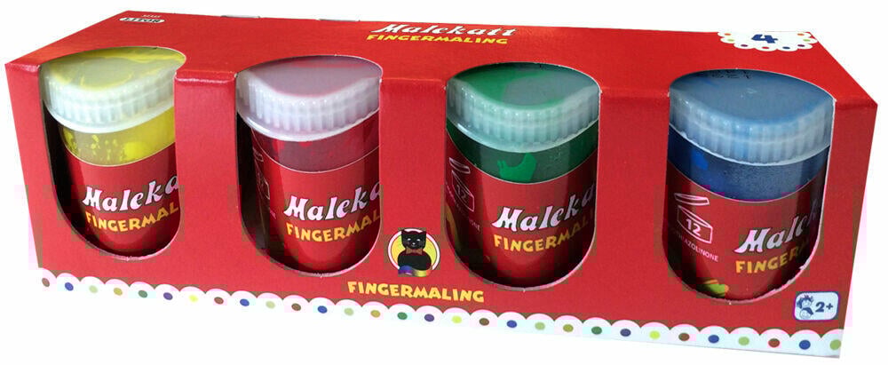 Egmont Malekatt fingermaling 4 pk
