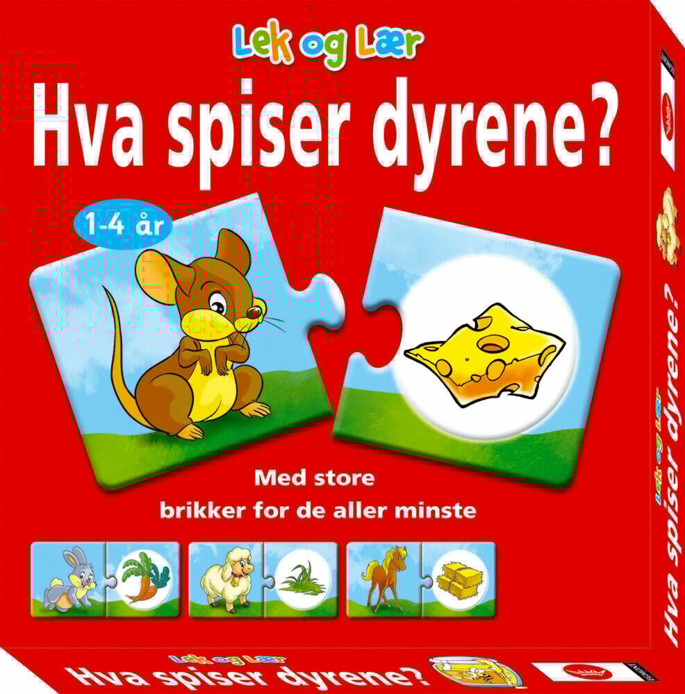 Egmont Spill Hva spiser dyrene?