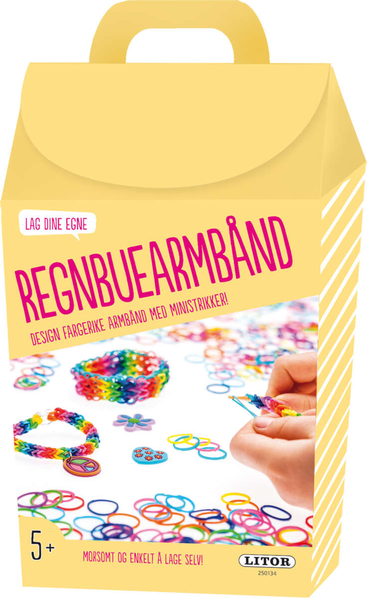 Hobbyeske: Lag dine egne regnbuearmbånd