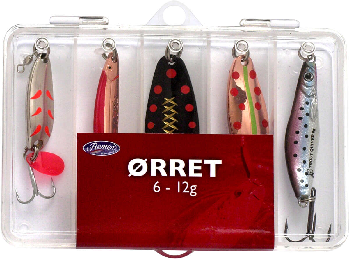 Remen Ørretboksen sluksett 6-12 g