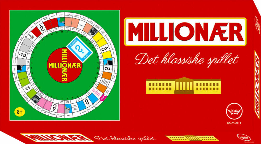 Damm Milionær brettspill