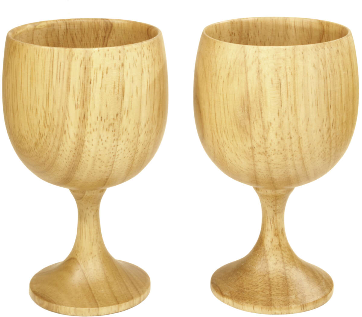 Eagle Products Øl og vinglass på stett av tre