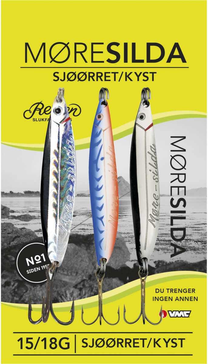 Remen Møresilda Sjøørret/Kyst sluksett 3 pk.