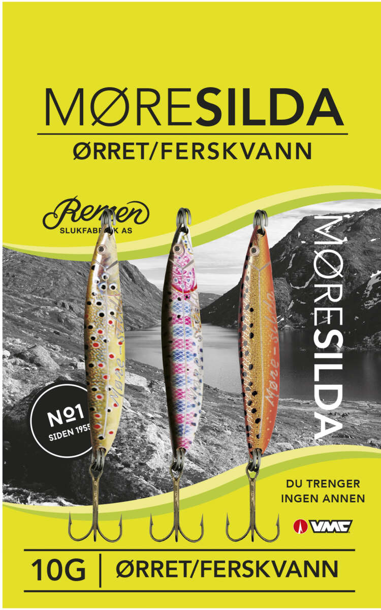 Remen Møresilda Ørret/Ferskvann sluksett 3 pk.