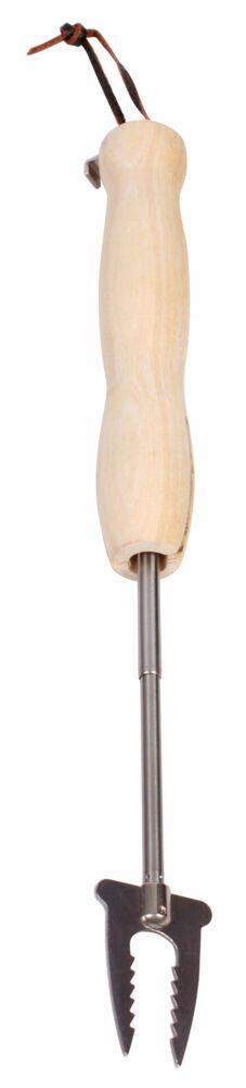 Northpeak teleskopisk bålgaffel m/trekk