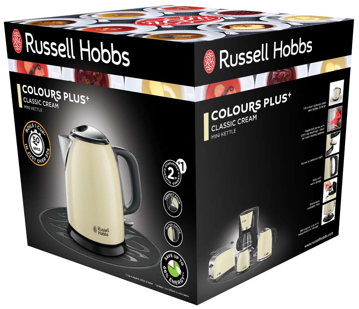 Russell Hobbs 24994-70 Colours Plus mini vannkoker