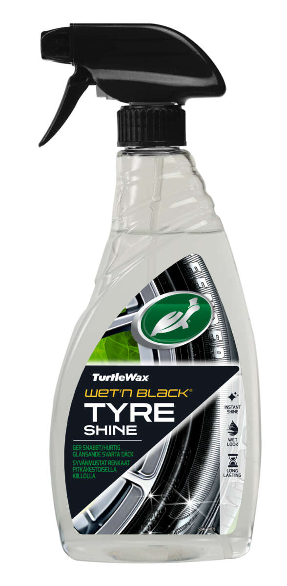 Turtle Wax Wet'n Black tyre shine