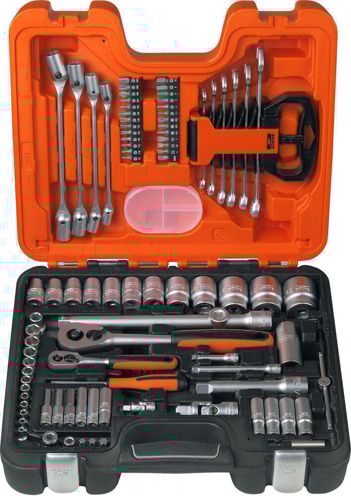 Bahco S910 1/2+1/4" pipesett 91 deler