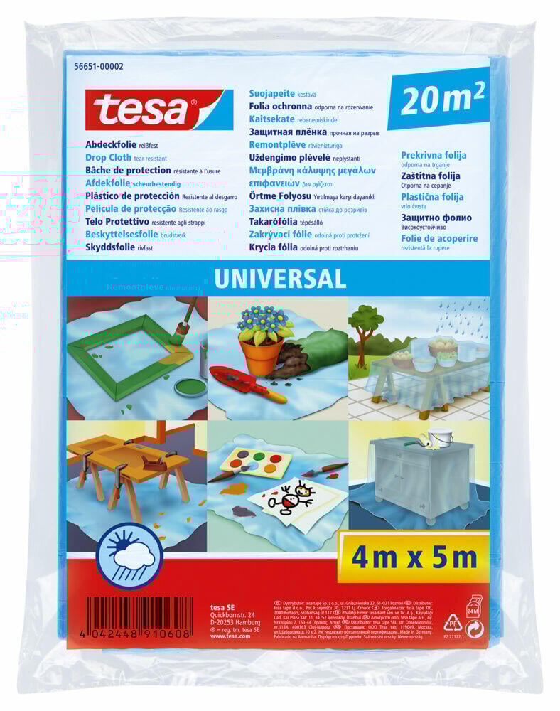 Tesa Universal dekkfolie 20 m²