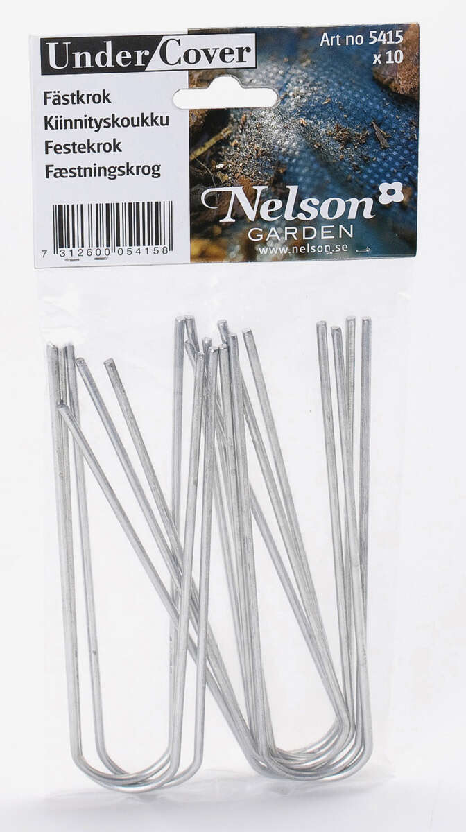 Festekrok for duk og vev 10-pk.