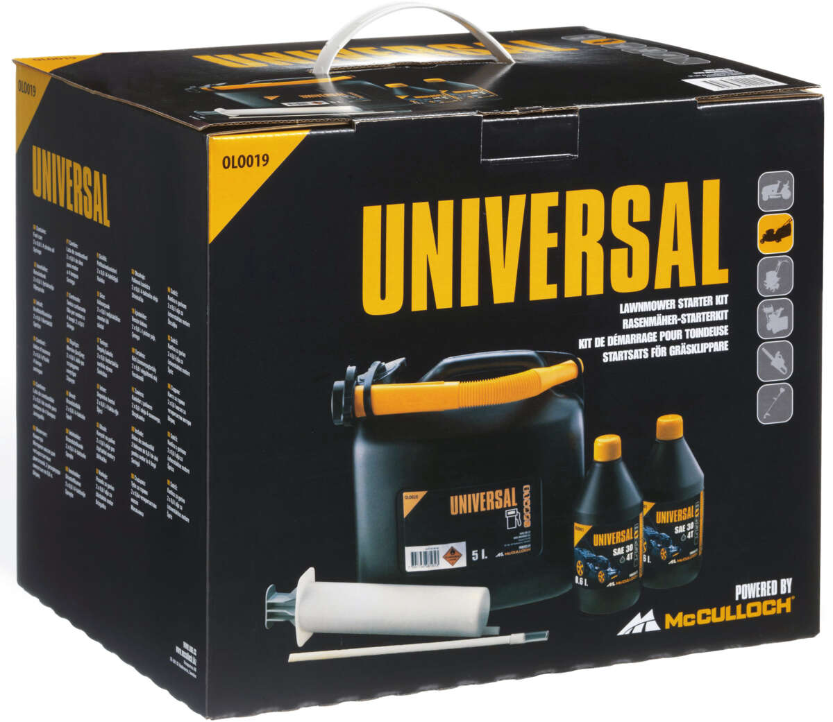 McCulloch startpakke for gressklippere