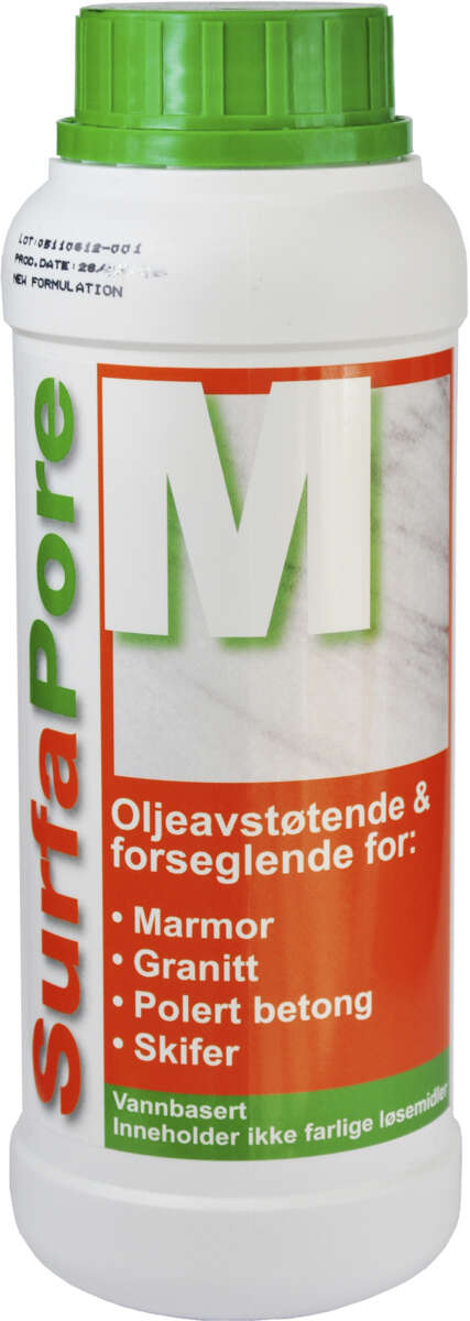 Surfapore Impregnering M 1 liter for betong