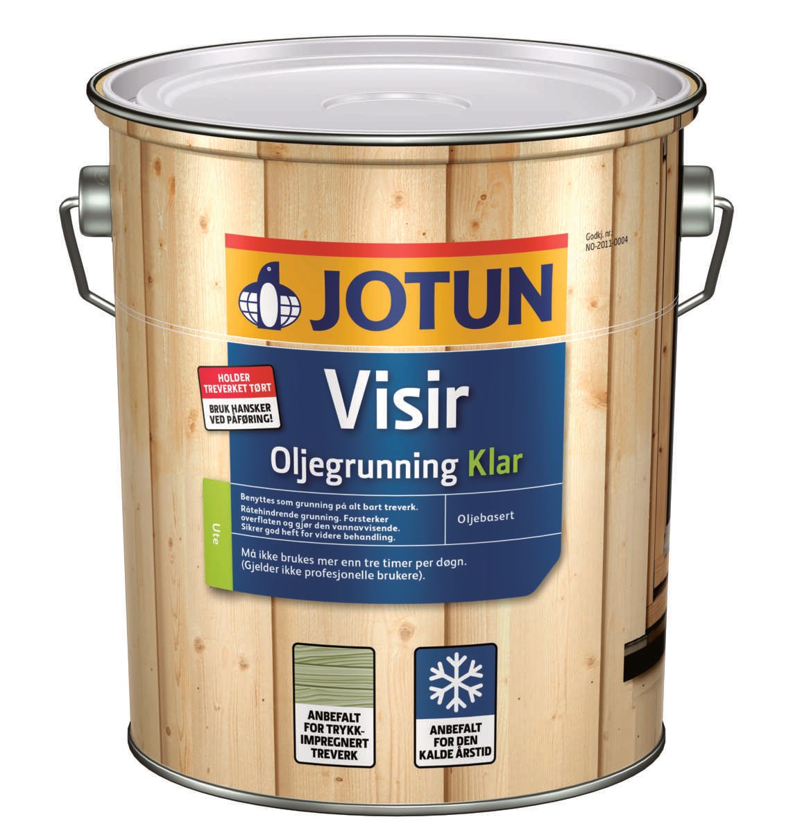 Jotun Visir klar oljegrunning