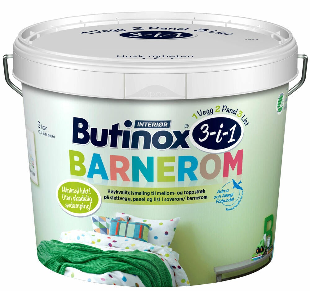 Butinox Interiør Barnerom 10/silkematt maling