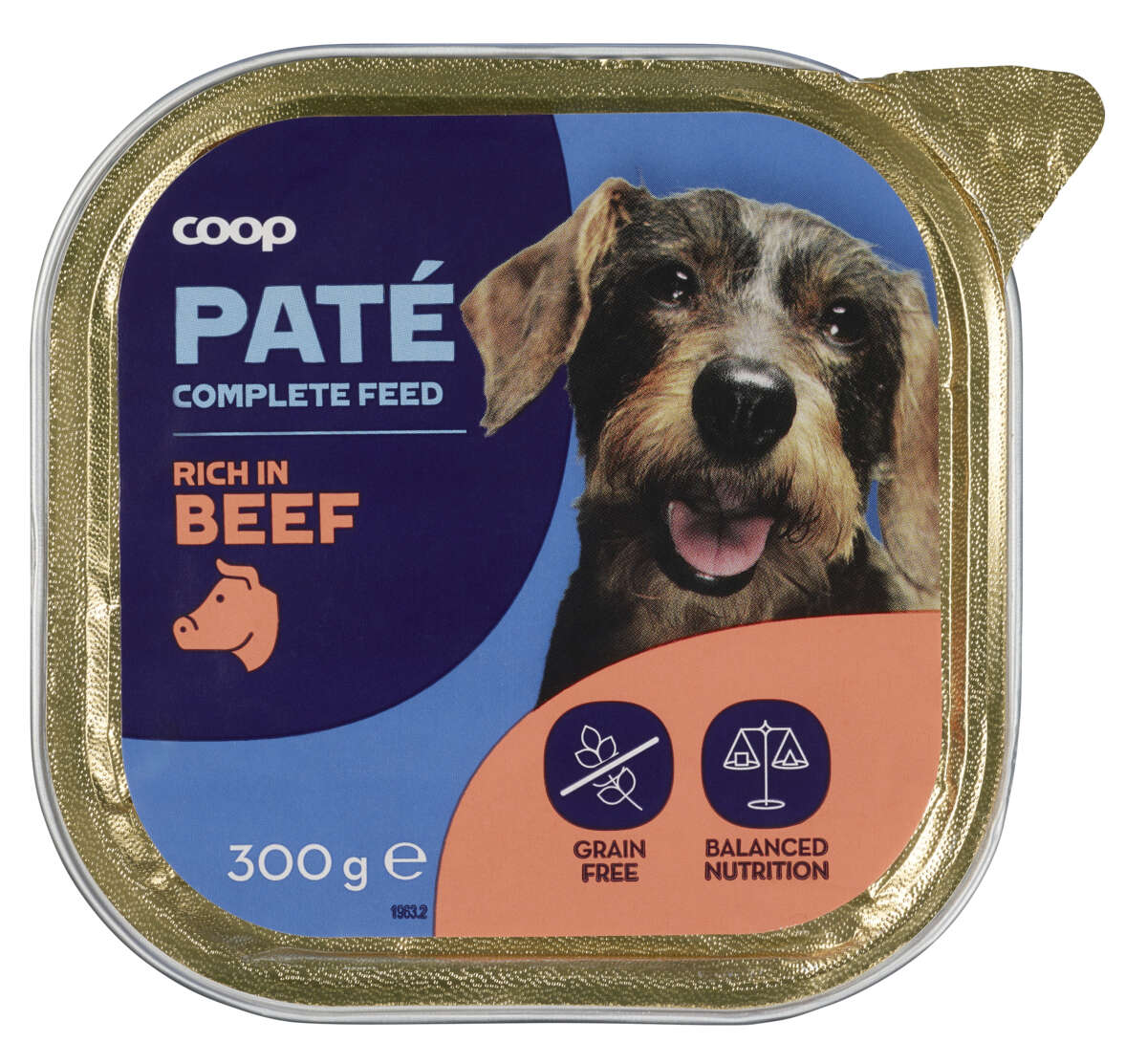 Coop Dogz Paté Okse 300g