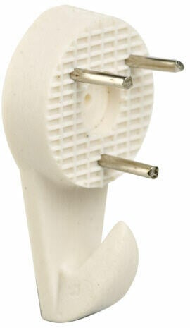 Billedkrog plast hvit M/STIFT 3 A3