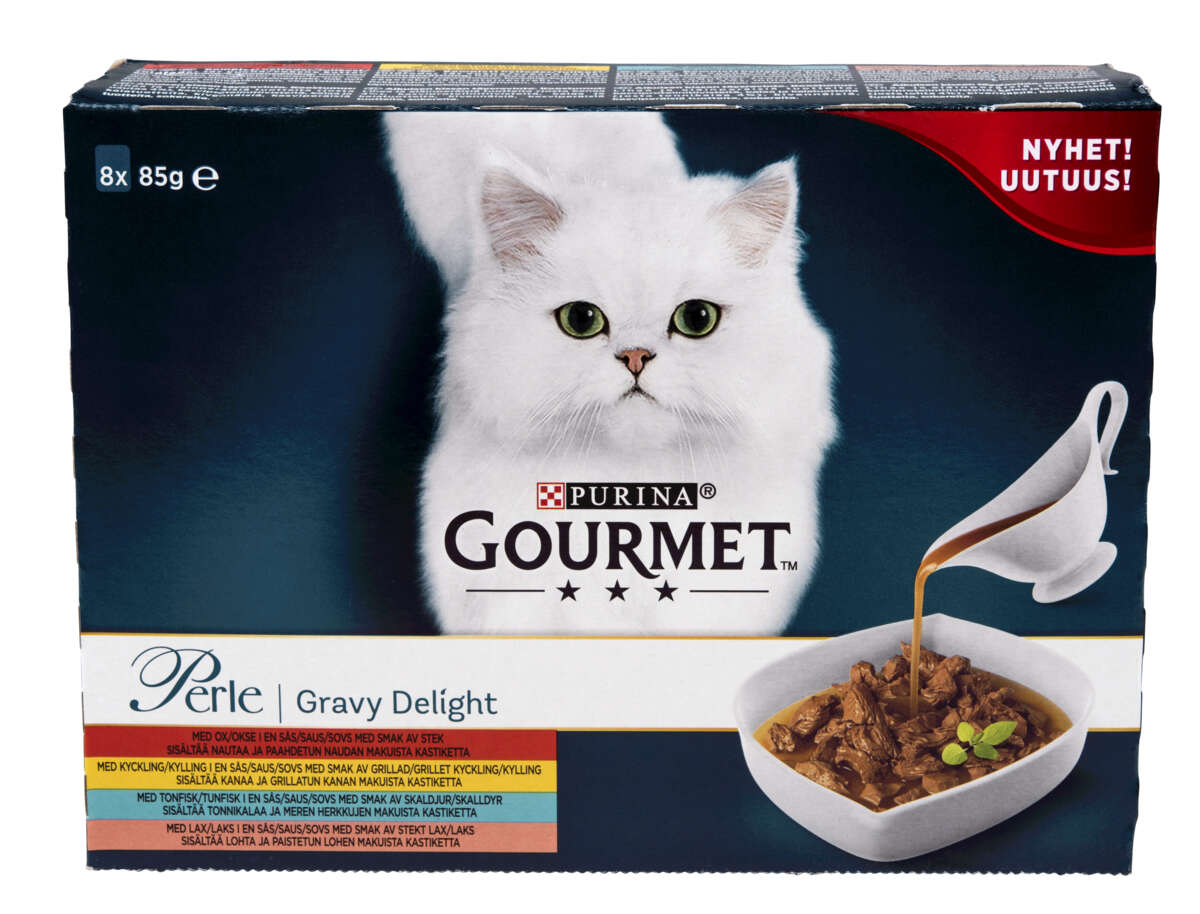 Purina Gourmet Perle Gravy Delicacies 8pk 680g