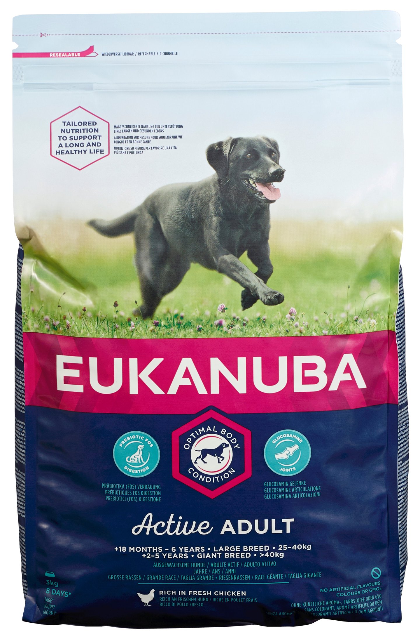 Eukanuba Dog Active Adult Large 3kg