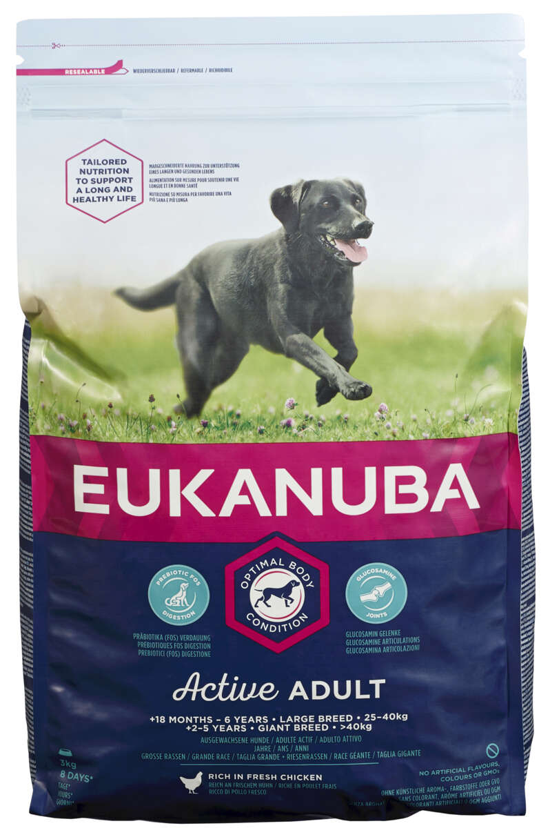 Eukanuba Dog Active Adult Large 3kg
