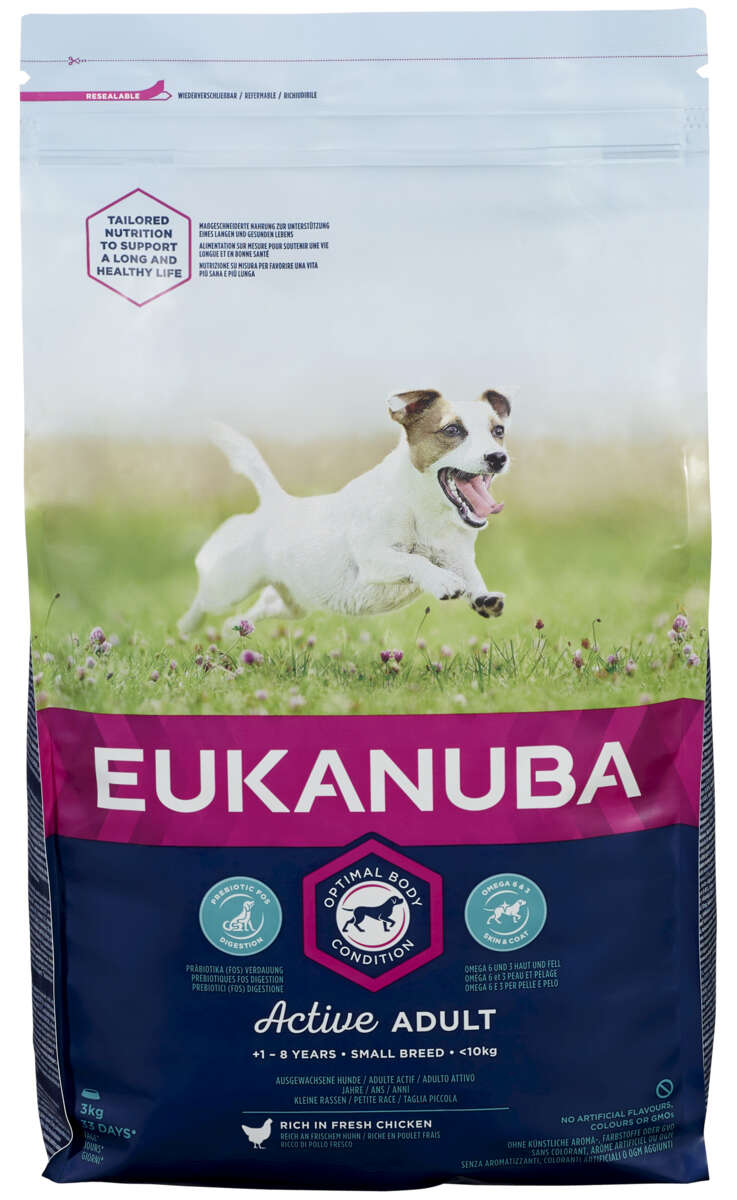 Eukanuba Dog Active Adult Small 3kg