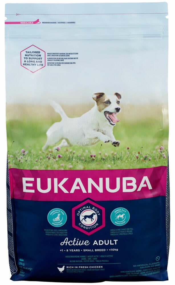 Eukanuba Dog Active Adult Small 3kg
