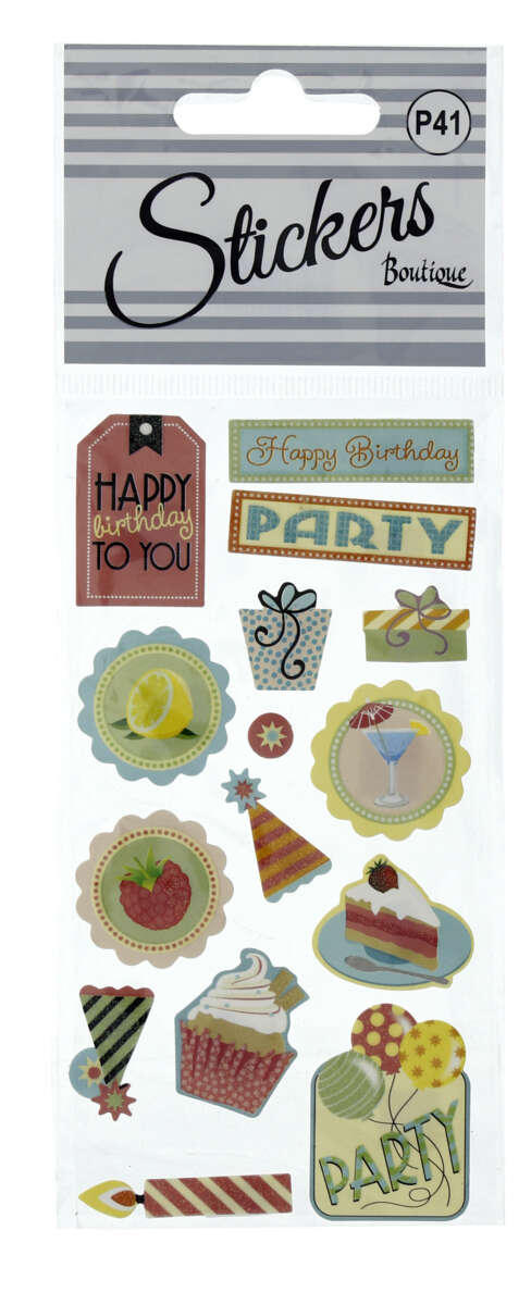 Stickers partyklistremerker