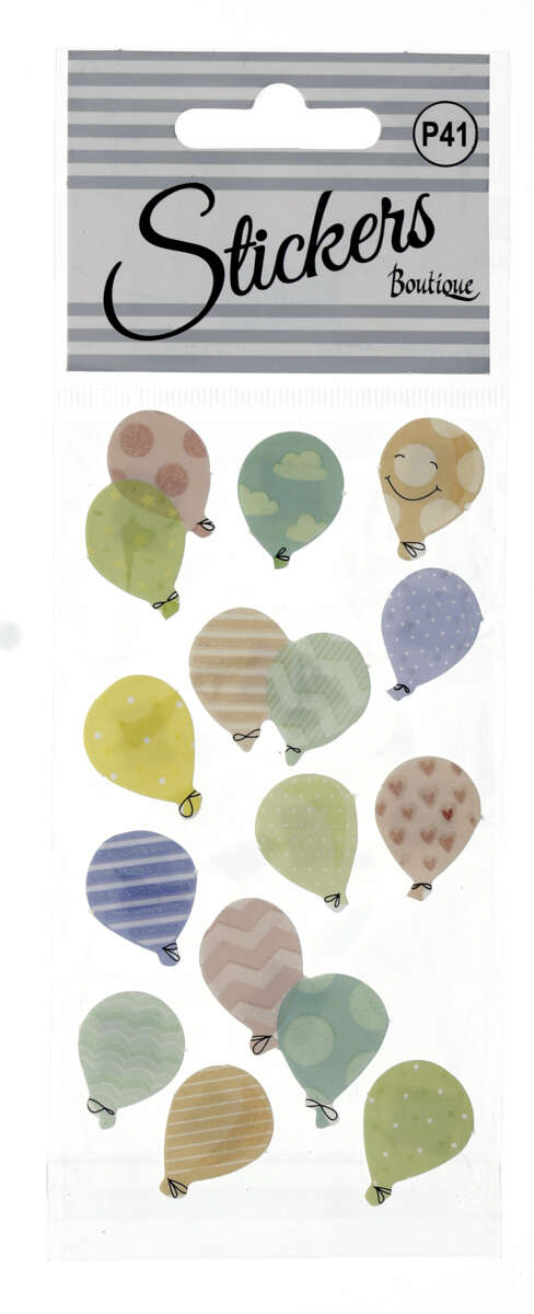 Stickers partyklistremerker