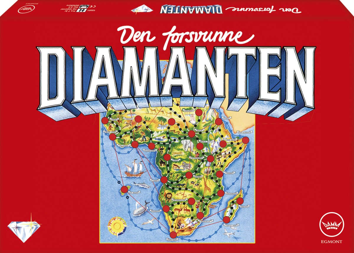Egmont Den forsvunne Diamanten brettspill