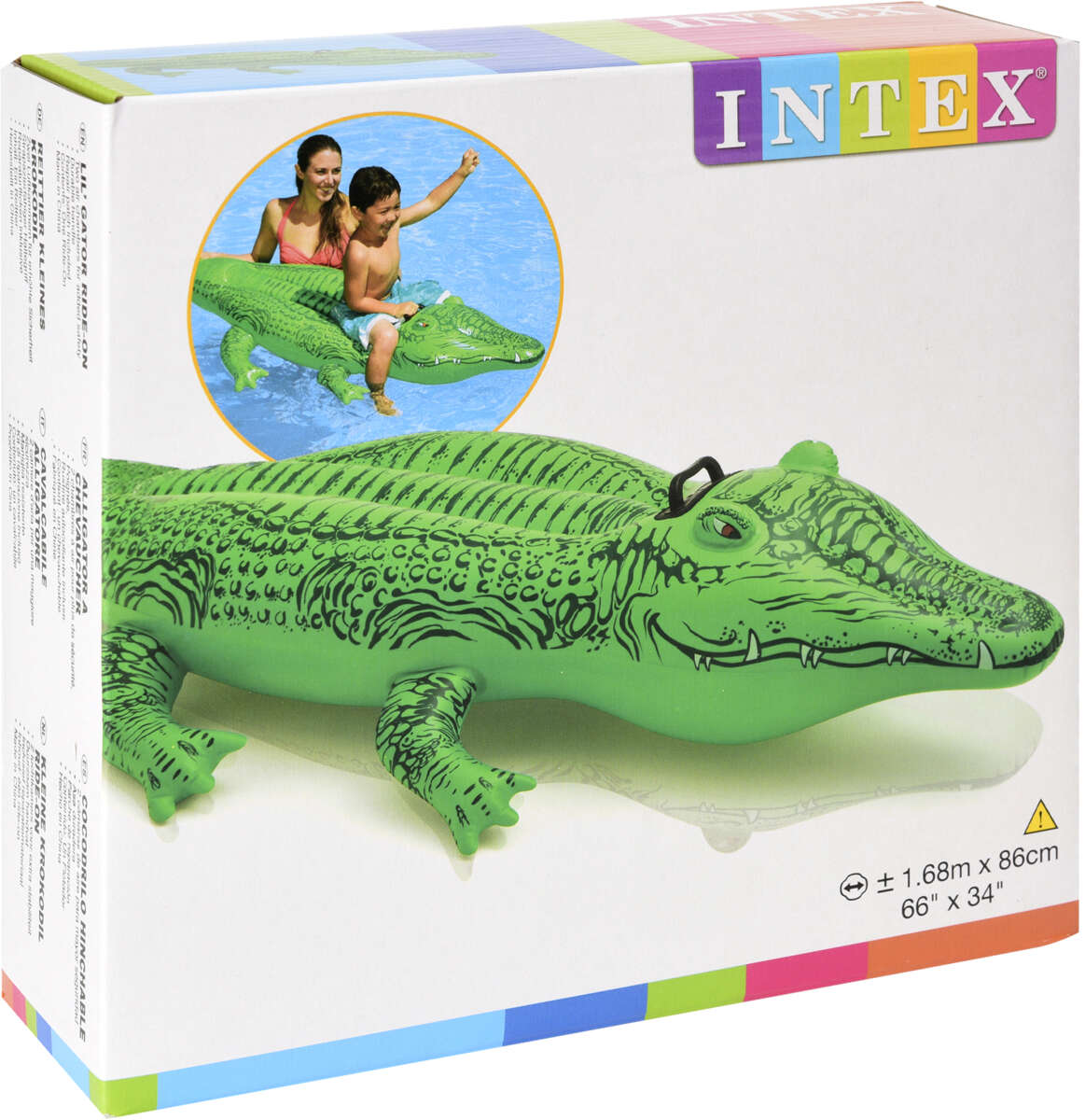 INTEX® Ride-On Alligator badeleke