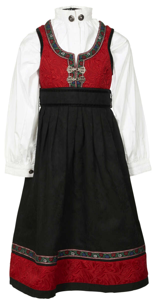 Småtroll Nora festdrakt barn