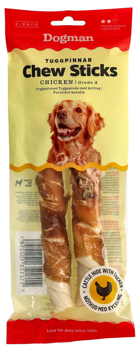 Dogman Tyggerull Kylling 2pk