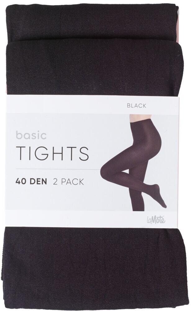 La Mote Basic tights 40 den 2pk