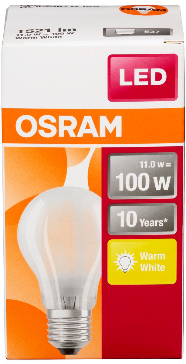 Osram LED Classic A Retrofit matt pære