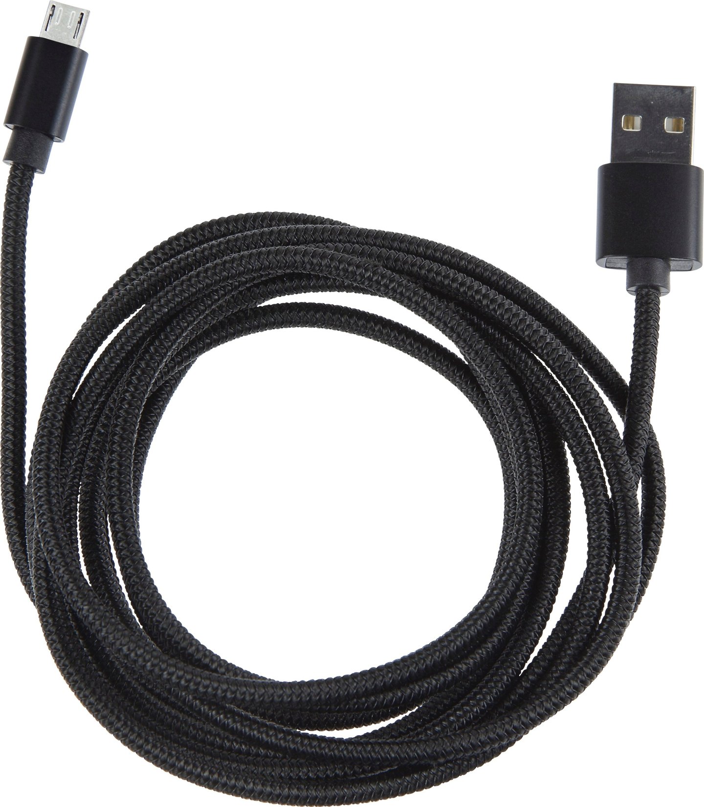 USB metallic ladekabel til Android