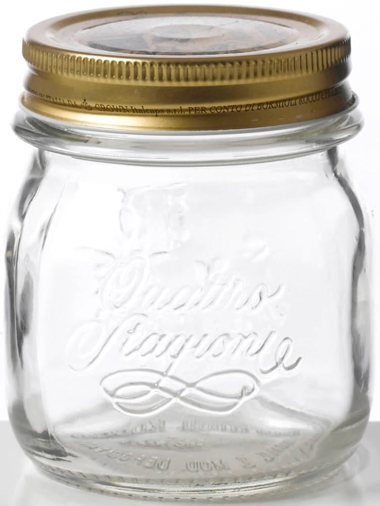 Bormioli Quattro Stagioni glasskrukke med lokk