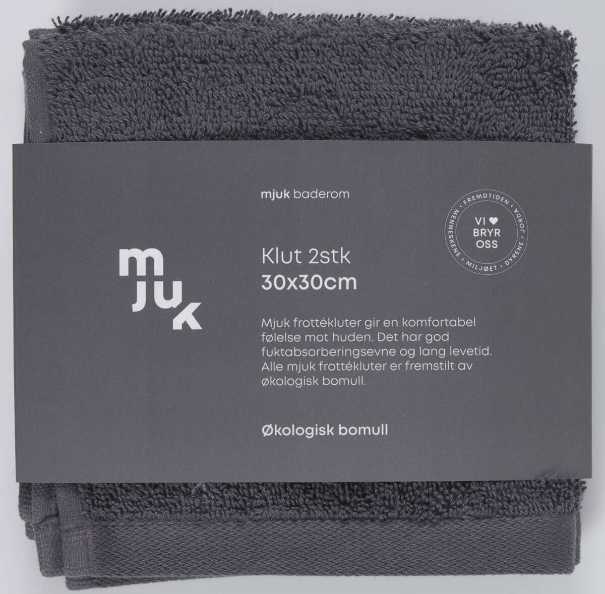 Mjuk frottékluter 2 stk.