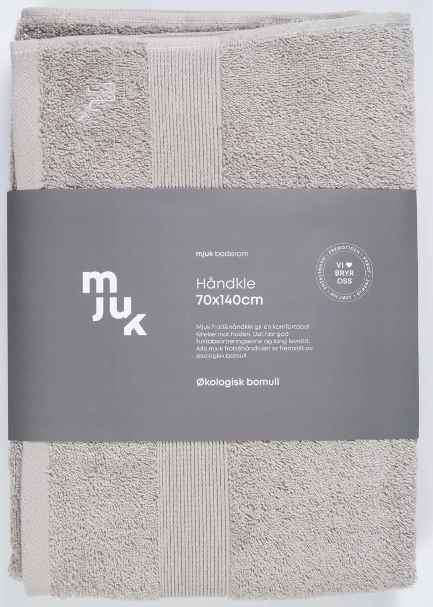 Mjuk frottéhåndkle