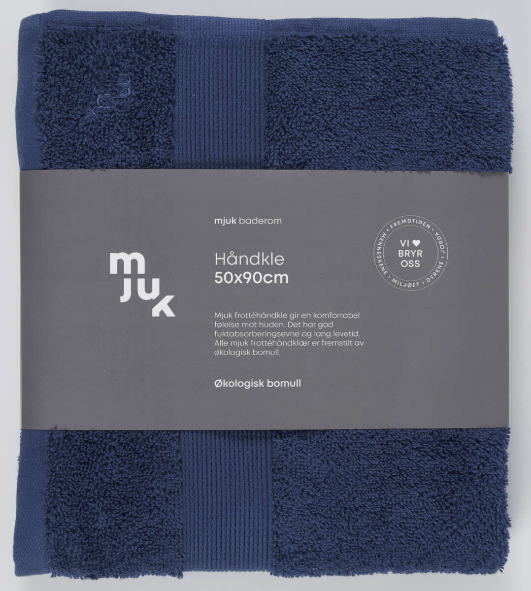 Mjuk frottéhåndkle