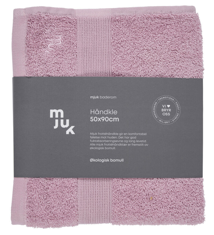 Mjuk frottéhåndkle