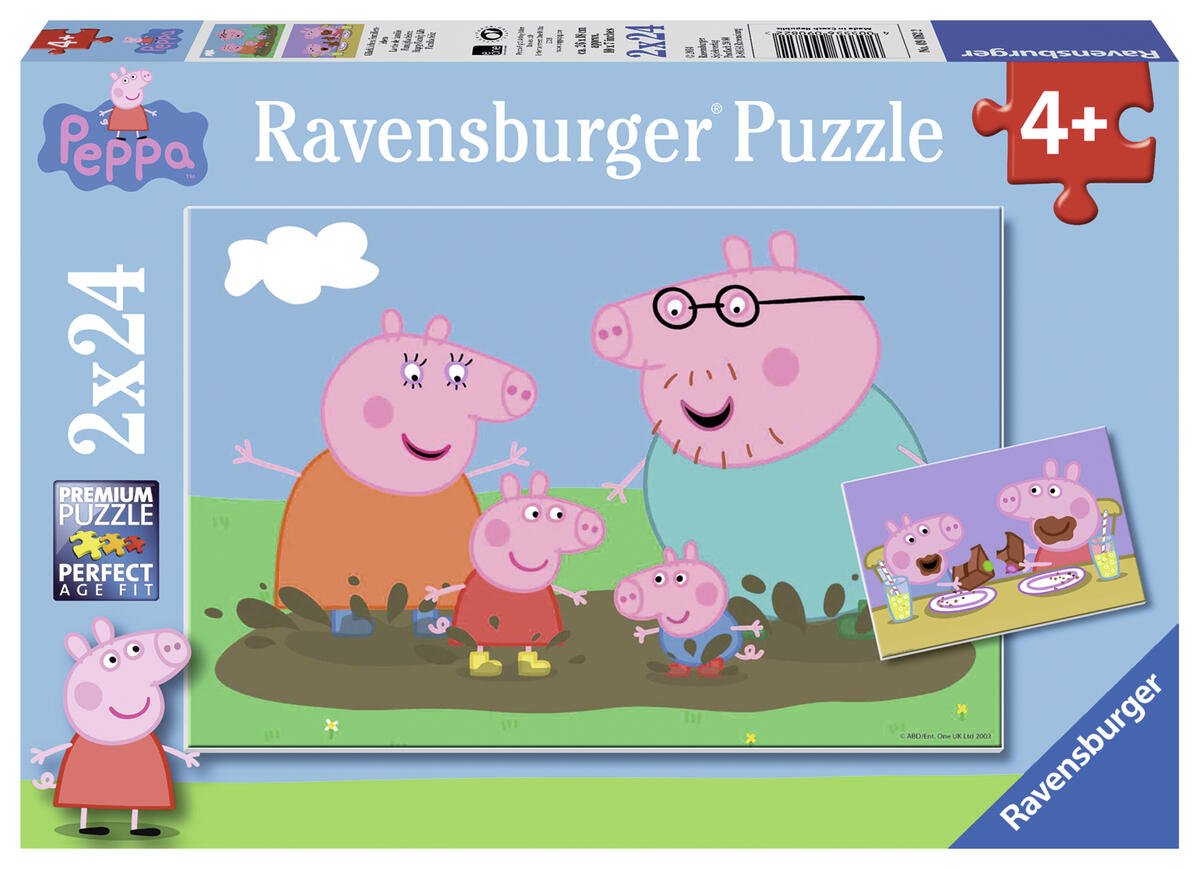 Ravensburger Puzzle Peppa Gris puslespill