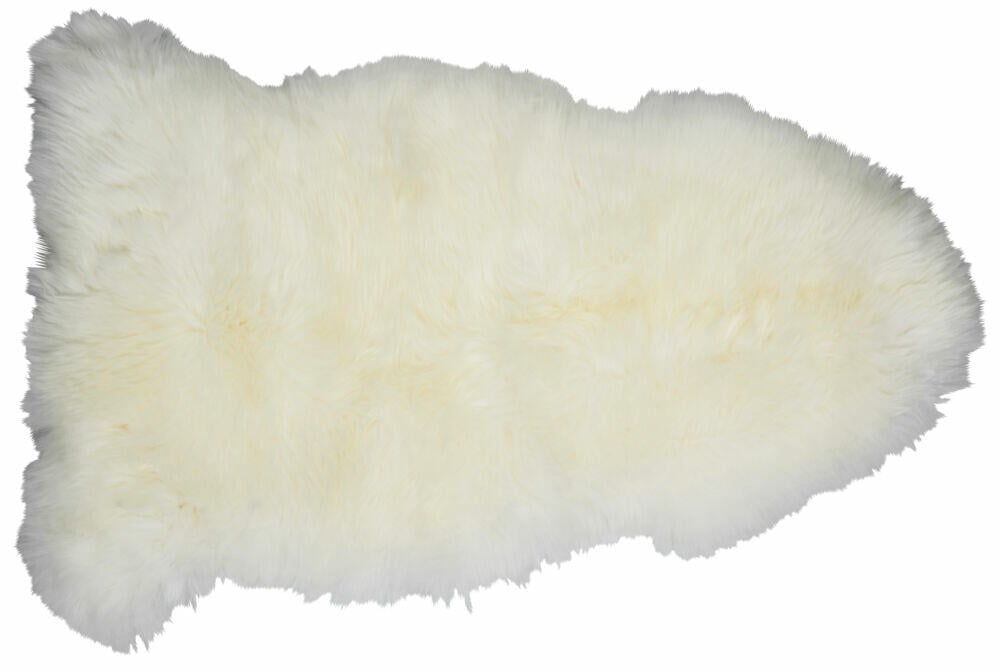 Lammeskinn hvit