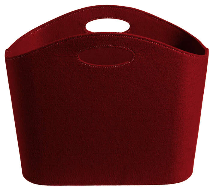 Jøtul vedkurv i filt