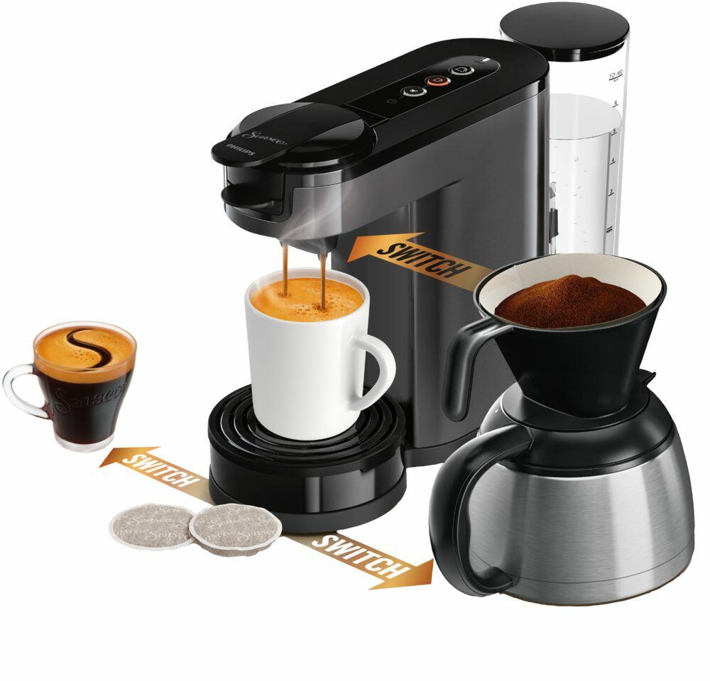SENSEO® Switch 3-i-1 Kaffemaskin Base HD6593/20