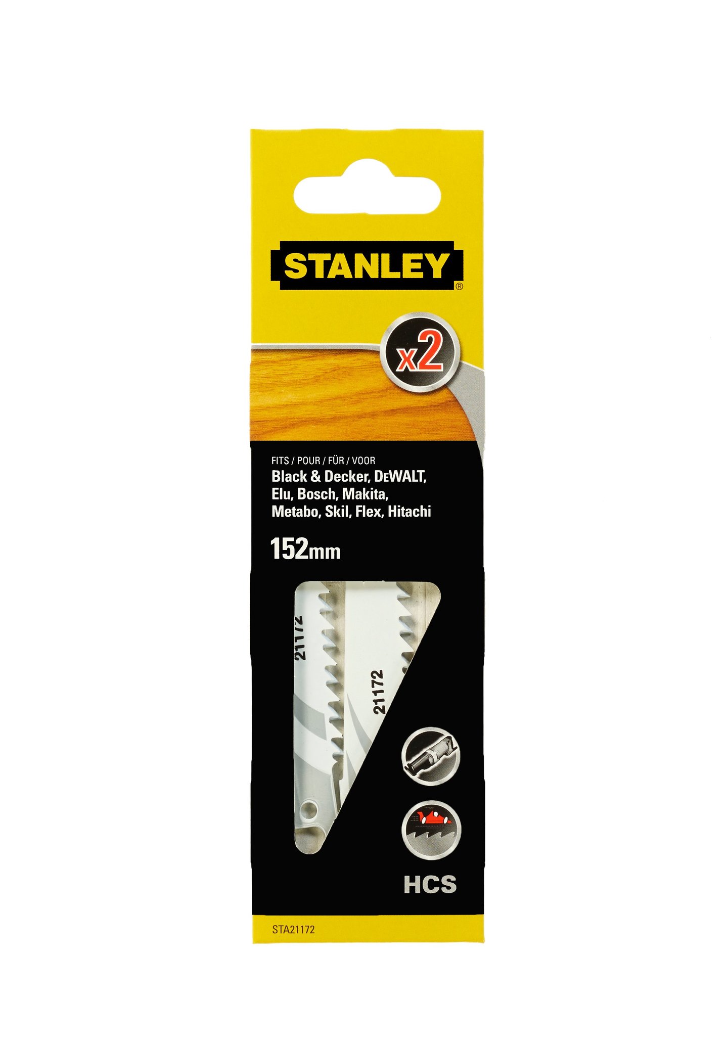 Stanley STA21172 bajonettsagblad
