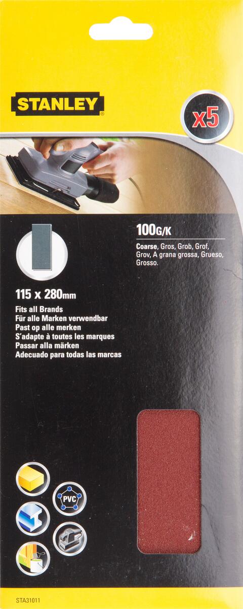 Stanley STA31011 slipepapir 5-pk